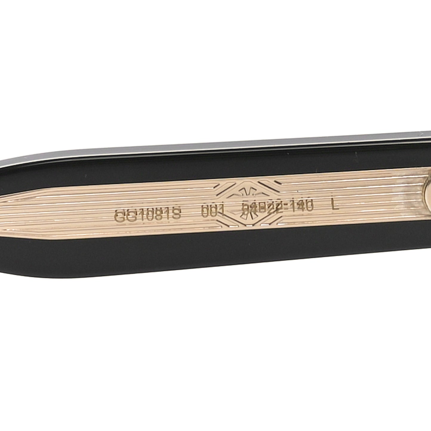 Acetate Round Sunglasses GG1081S Black