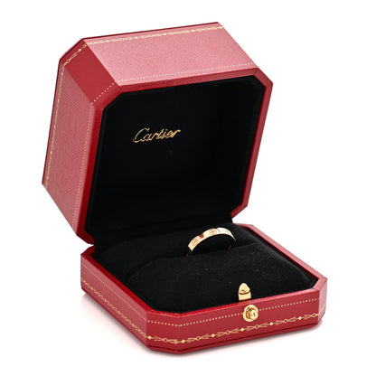 Cartier 18K Yellow Gold 3.5mm LOVE Wedding Band Ring 55 7.25 5 of 5