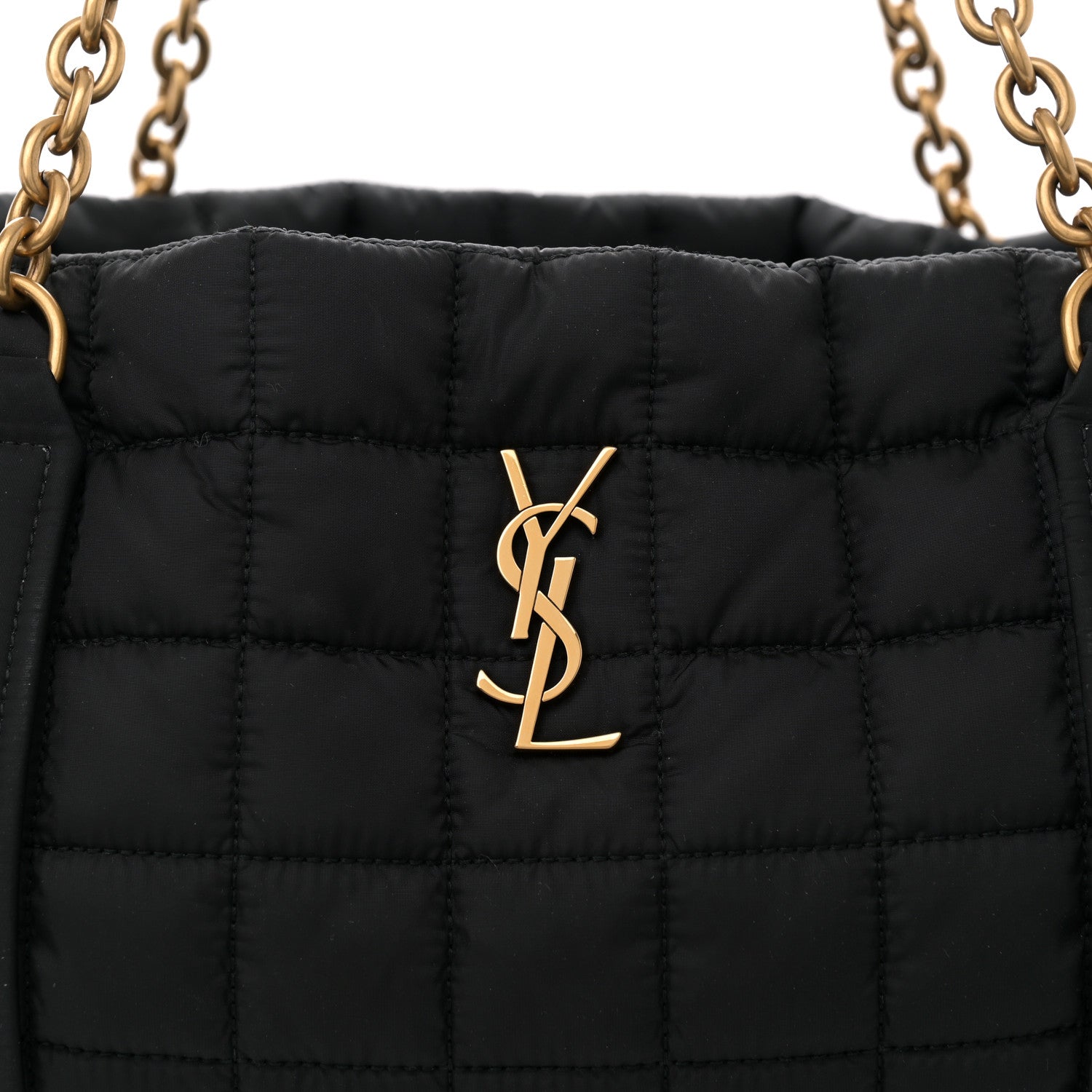 Saint Laurent Nylon Discovery Satchel Black 8 of 11