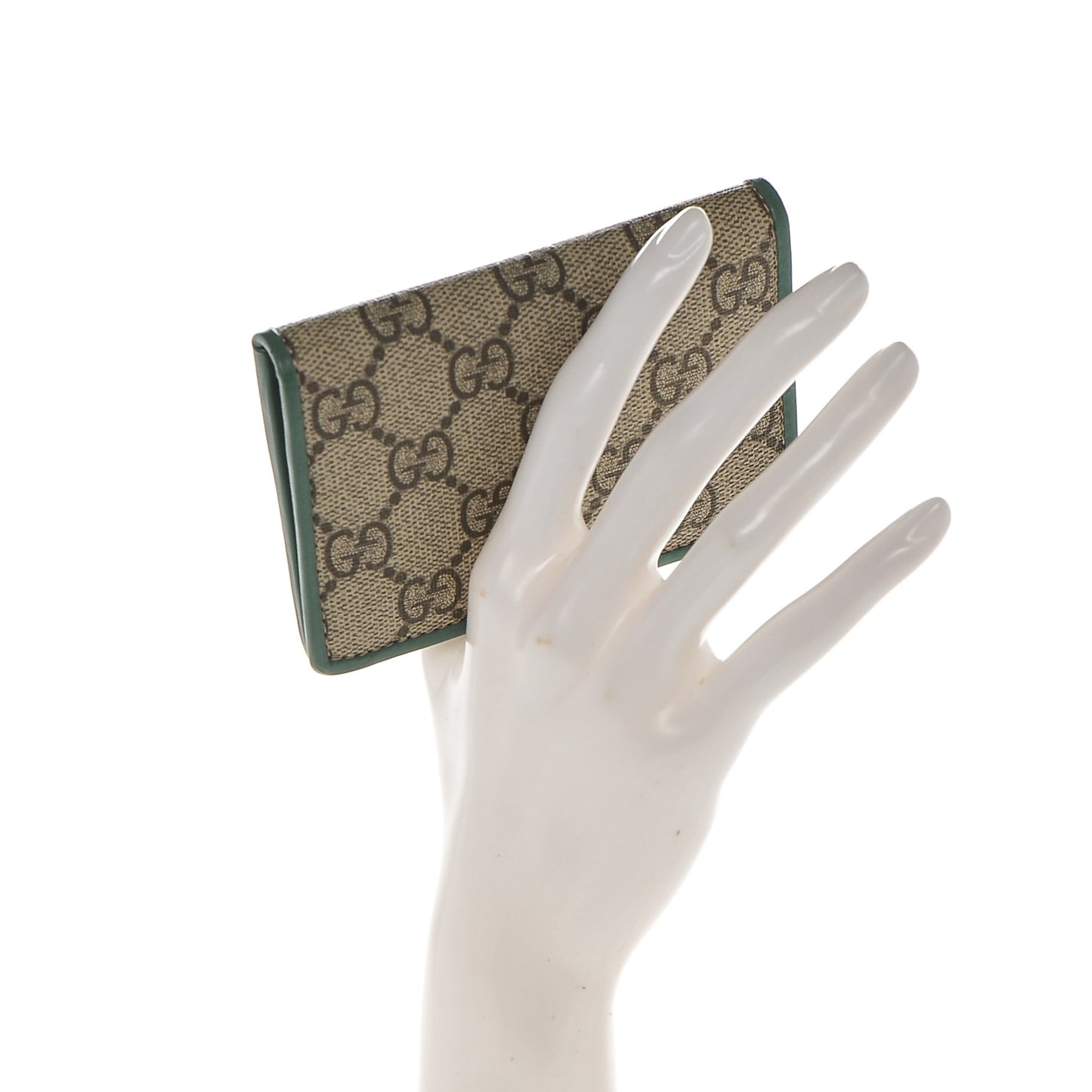Supreme Monogram ID Card Wallet Green