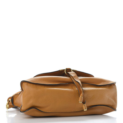 Chloe Calfskin Medium Marcie Satchel Brown Sugar 3 of 12