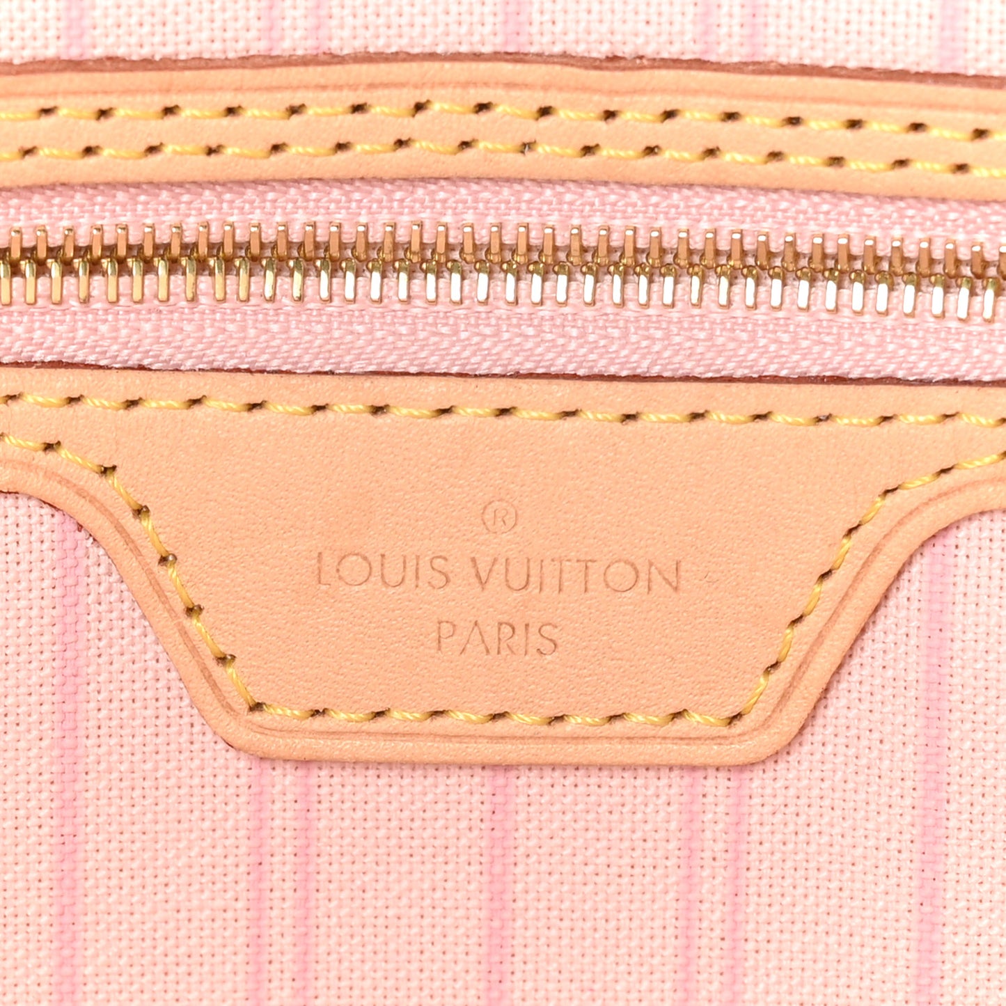Damier Azur Neo Neverfull MM Rose Ballerine