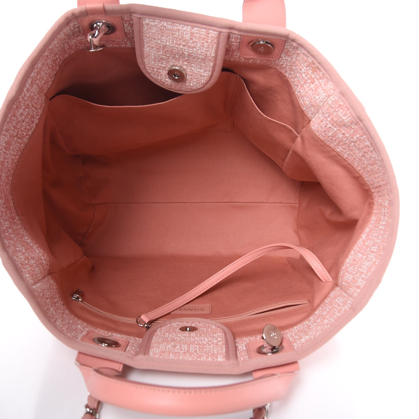 Canvas Large Deauville Tote Pink
