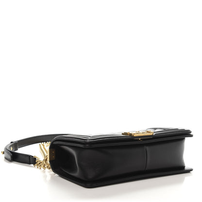 Chanel Caviar Quilted Medium Boy Flap Black 4 of 11