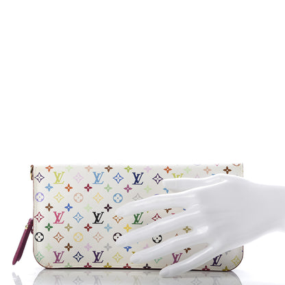 Louis Vuitton Monogram Multicolor Insolite Wallet White Figue 2 of 8