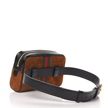 Gucci Suede Small Ophidia Belt Bag 75 30 Brown 2 of 9