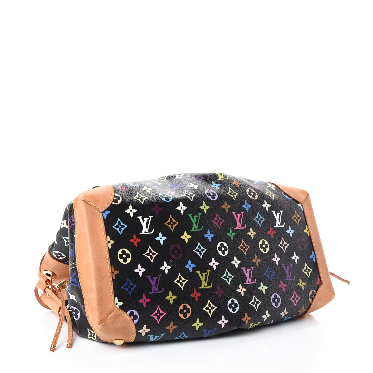 Louis Vuitton Monogram Multicolor Ursula Black 4 of 9
