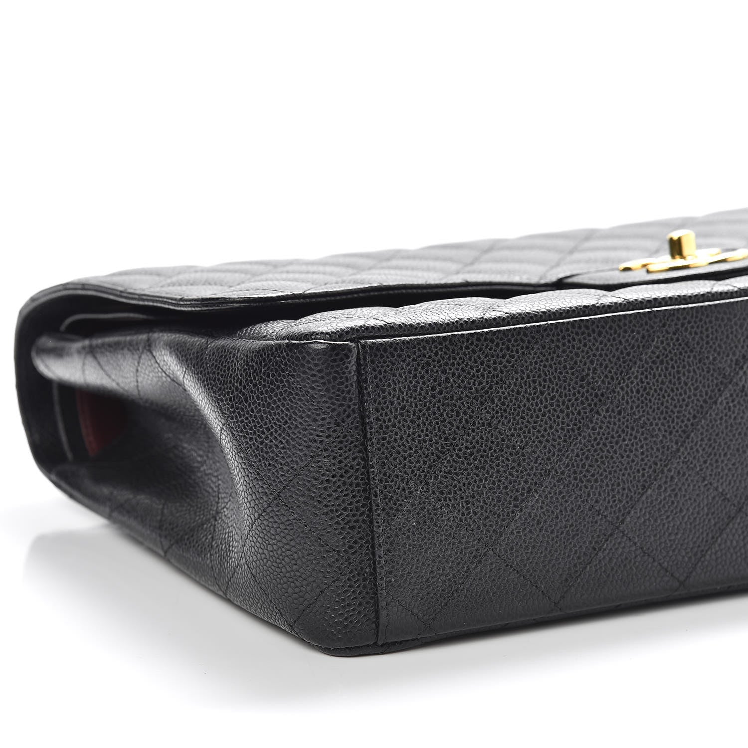 Chanel Caviar Quilted Maxi Double Flap Black 6 of 11