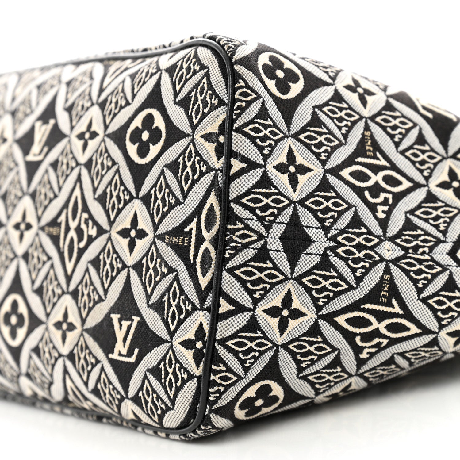 Louis Vuitton Jacquard Since 1854 Neverfull MM Grey 10 of 11