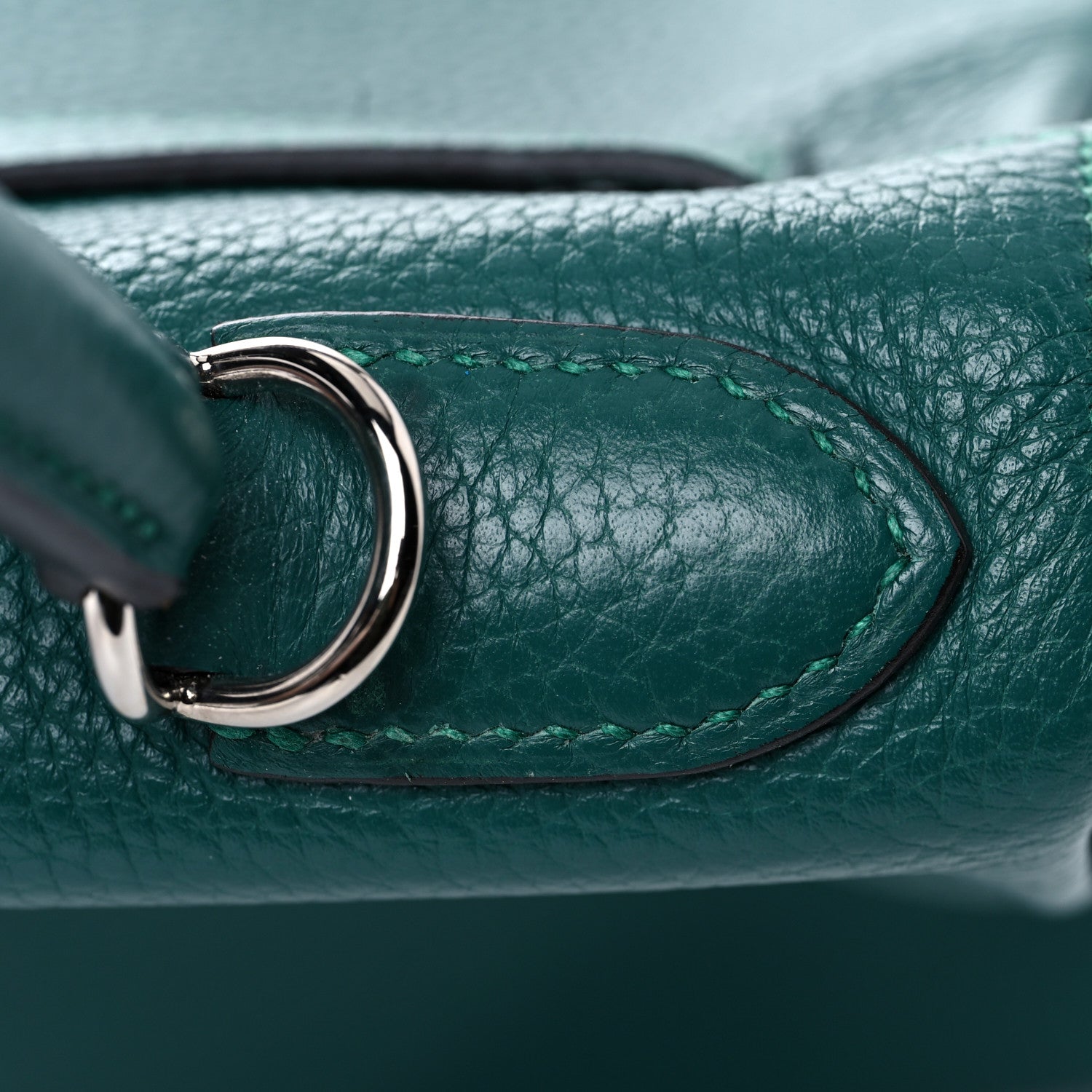 Hermes Taurillon Clemence Kelly Retourne 28 Malachite 12 of 45