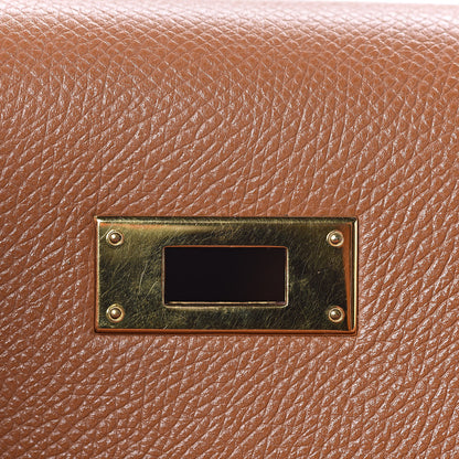 Hermes Courchevel Kelly Sellier 32 Gold 17 of 34
