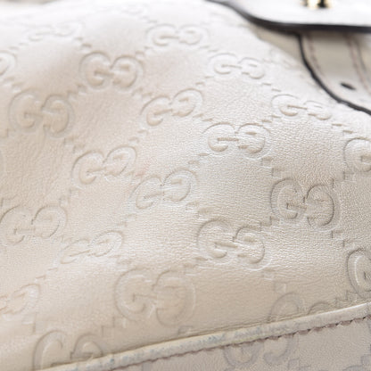Gucci Guccissima Small Pelham Shoulder Bag Off White 15 of 15