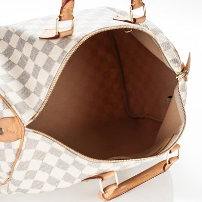 Louis Vuitton Damier Azur Speedy 35 6 of 8