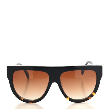 Celine Shadow Sunglasses CL 41026/S Black Havana 2 of 7