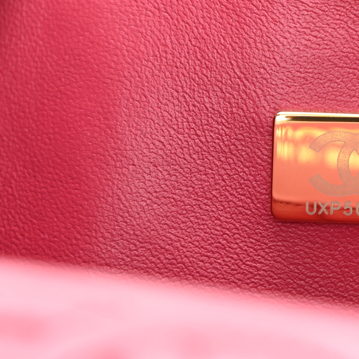 Caviar Quilted Small Double Flap Dark Pink