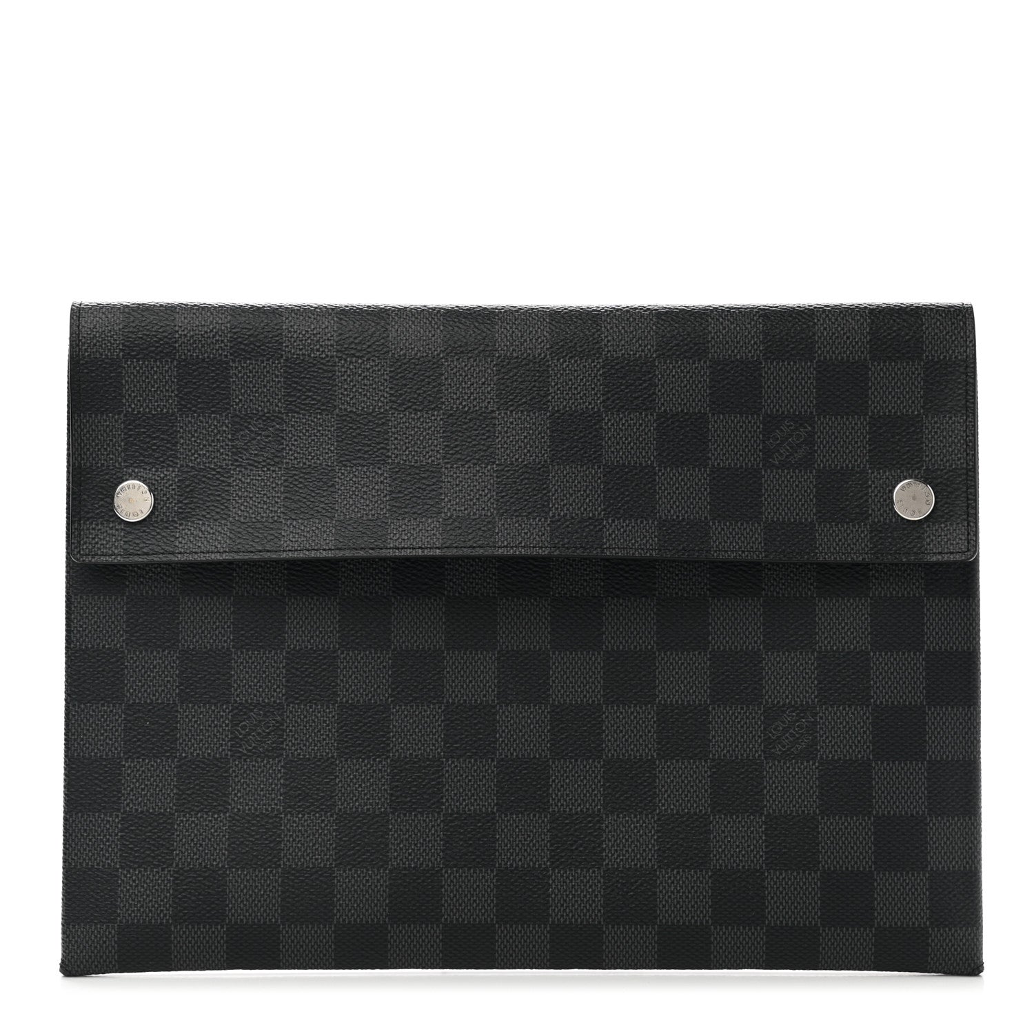Louis Vuitton Damier Graphite Large Alpha Pochette 1 of 7