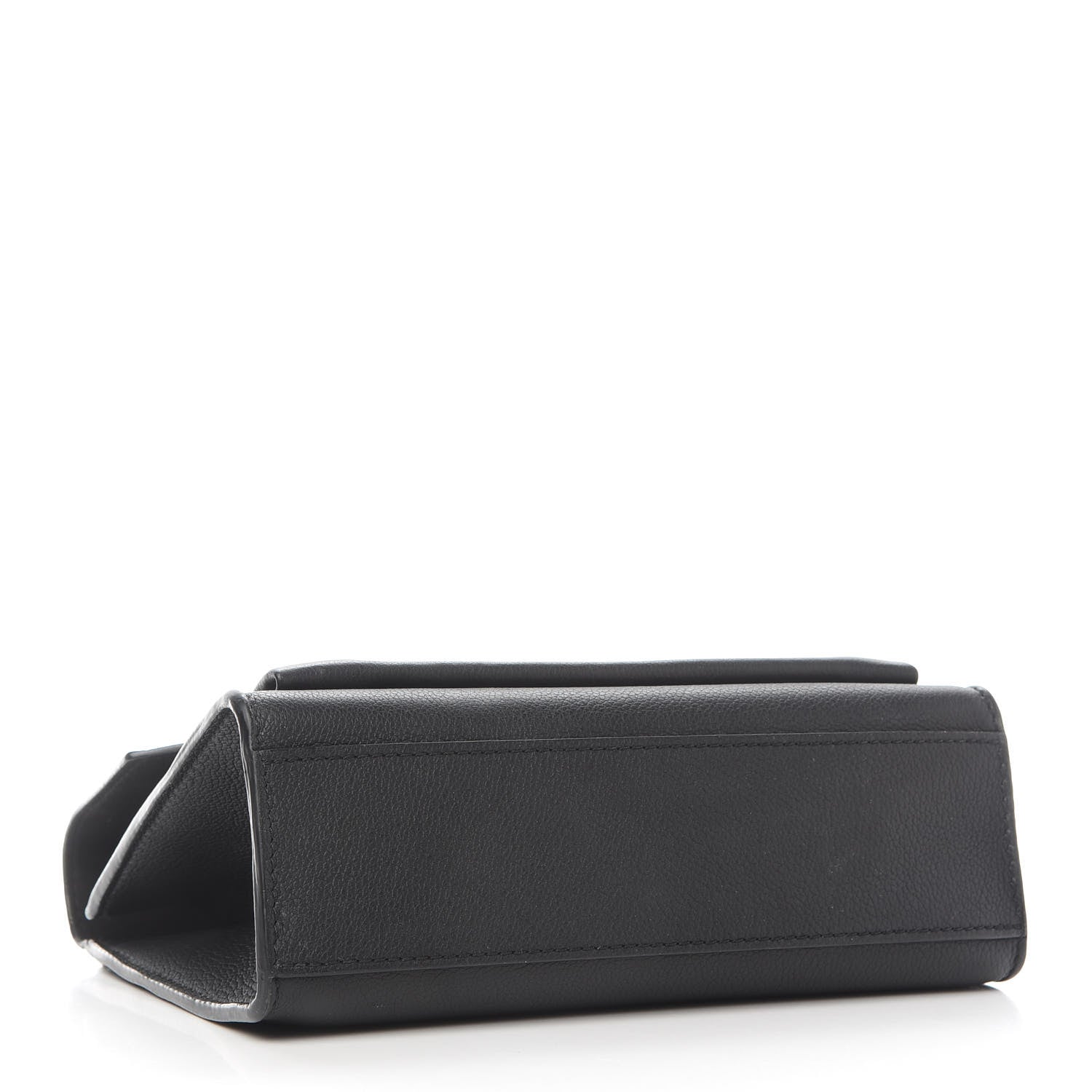 Louis Vuitton Soft Calfskin Mylockme Chain Bag BB Black 4 of 10