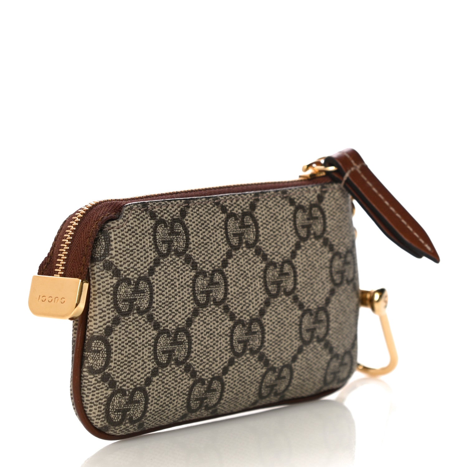 Gucci GG Supreme Monogram Key Case Brown 3 of 11
