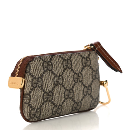 Gucci GG Supreme Monogram Key Case Brown 3 of 11