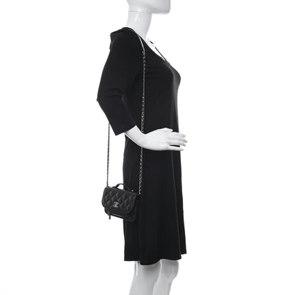 Chanel Caviar Quilted Business Affinity Clutch With Chain Black 2 of 12