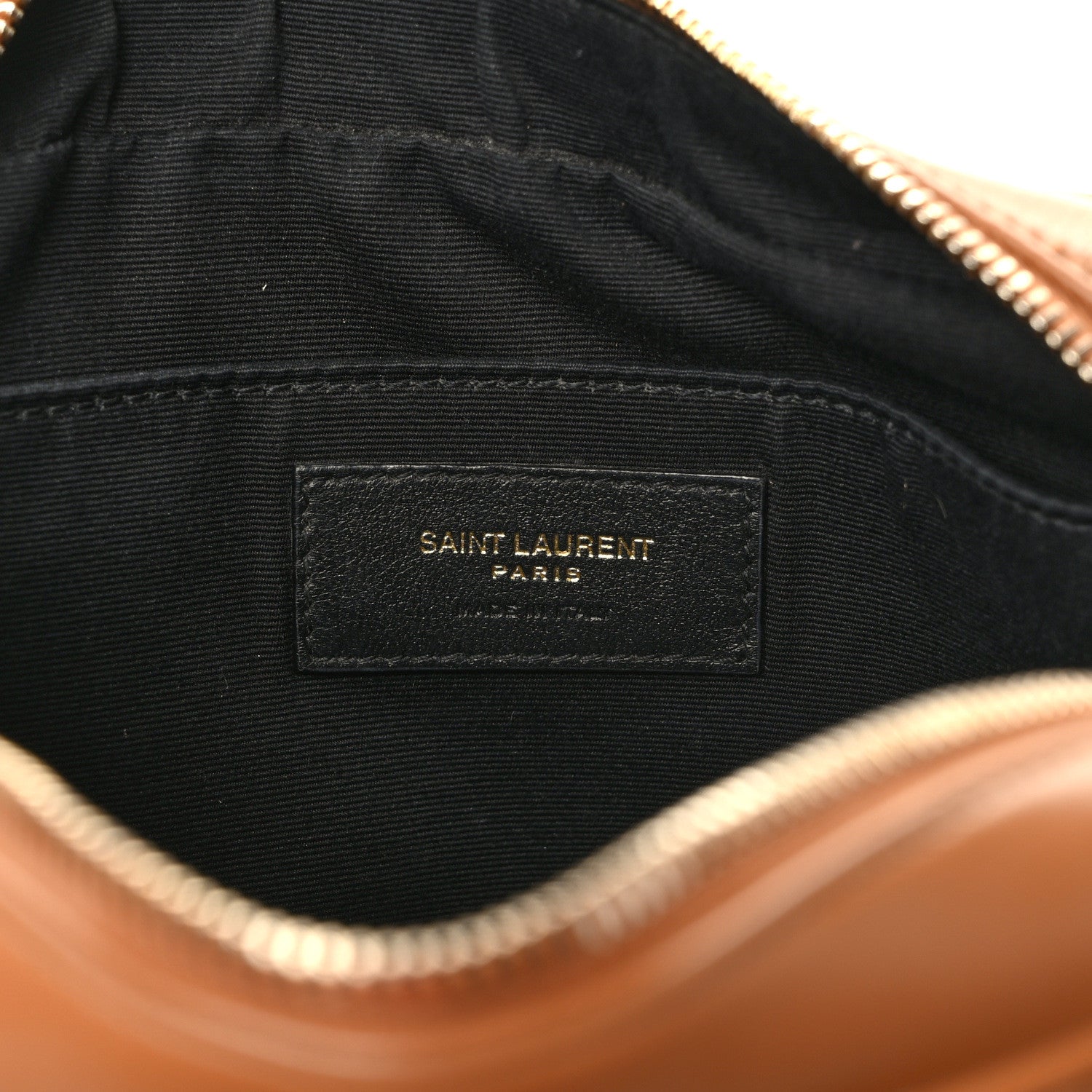 Saint Laurent Suede Matelasse Monogram Lou Camera Bag Cinnamon 6 of 12