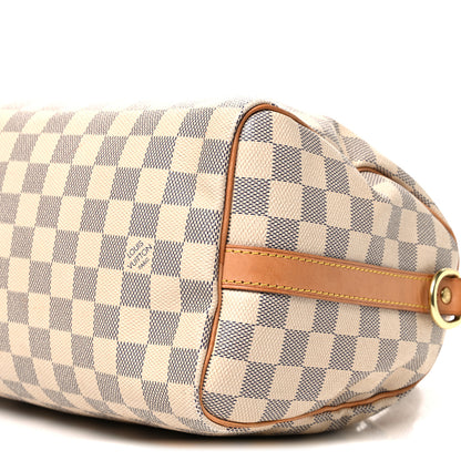 Louis Vuitton Damier Azur Speedy Bandouliere 25 10 of 11