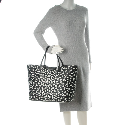 Givenchy Coated Canvas Dots Print Large Antigona Tote Black White 2 of 11
