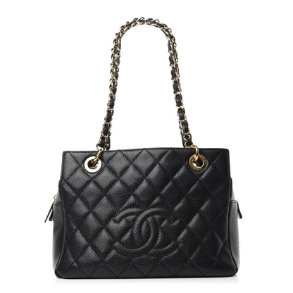 Chanel Caviar Quilted Petit Timeless Tote PTT Black 1 of 10