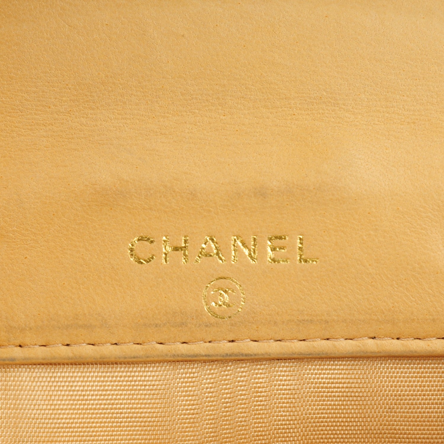 Chanel Caviar Timeless CC Compact French Wallet Beige 9 of 10