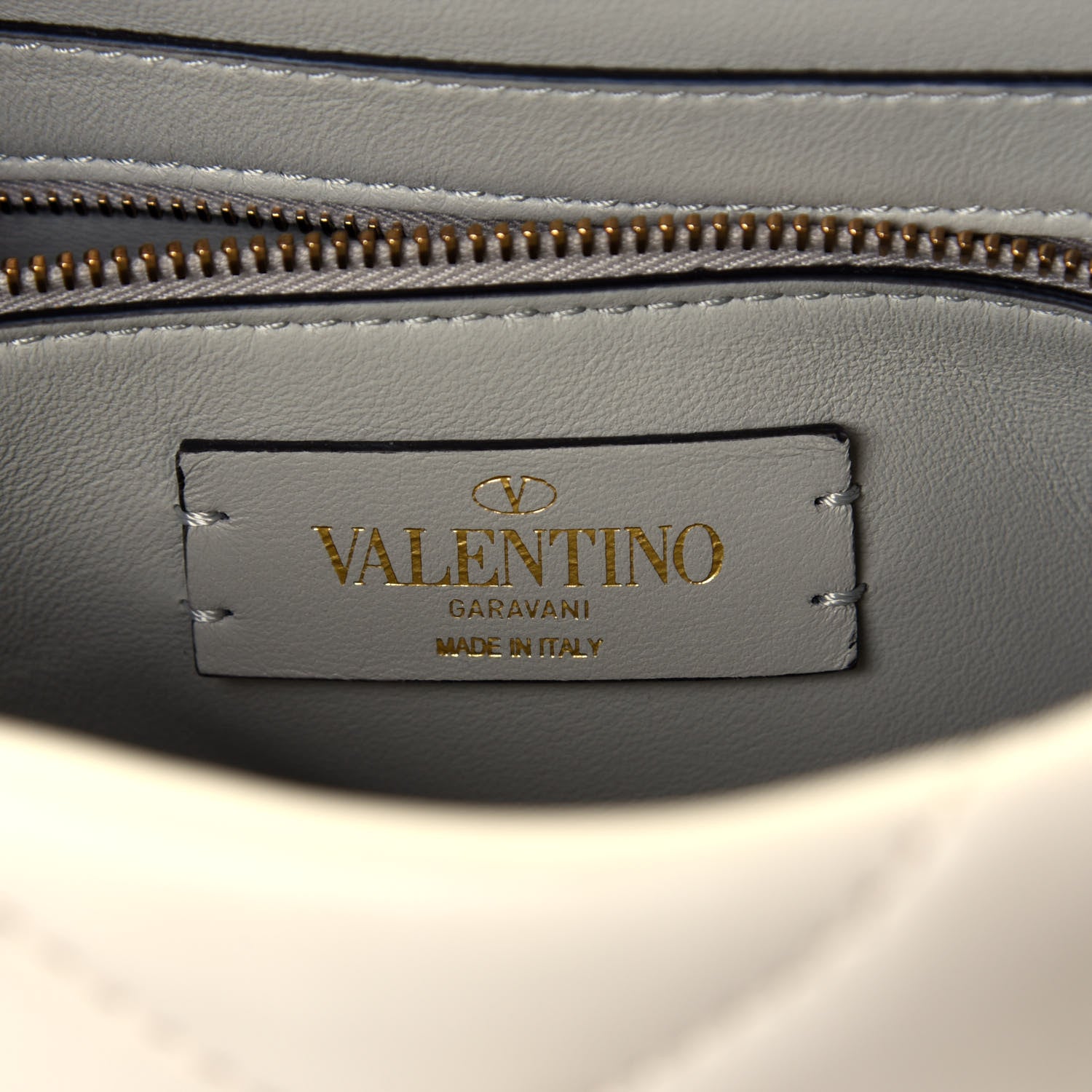Valentino Garavani Nappa Medium Roman Stud Shoulder Bag Ivory 7 of 10
