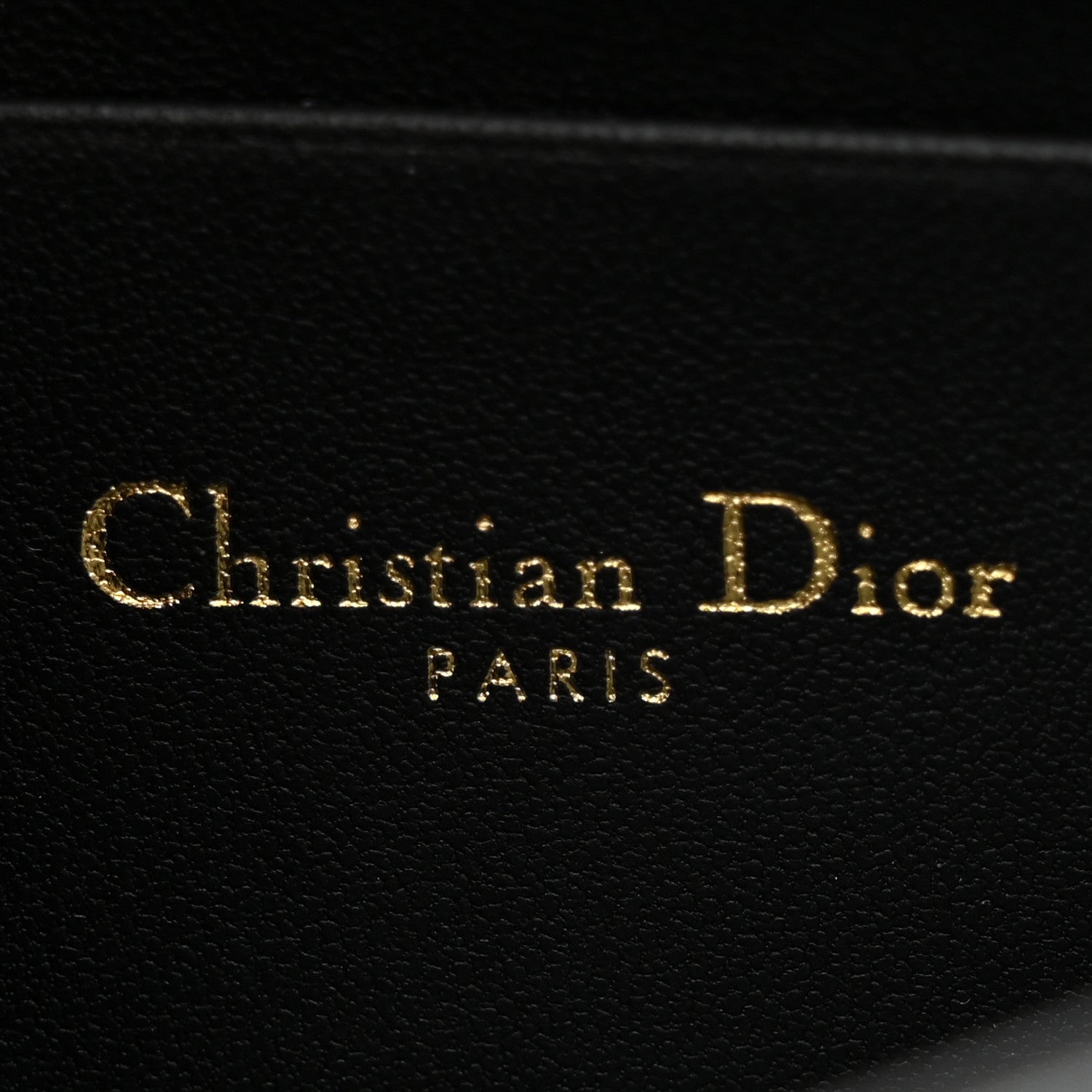 Christian Dior Lambskin Cannage Lady Dior Phone Pouch Black 6 of 11