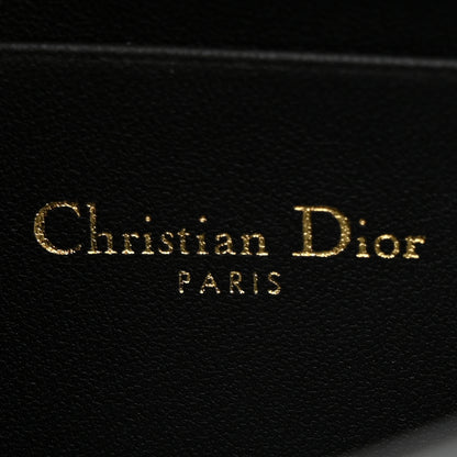Christian Dior Lambskin Cannage Lady Dior Phone Pouch Black 6 of 11