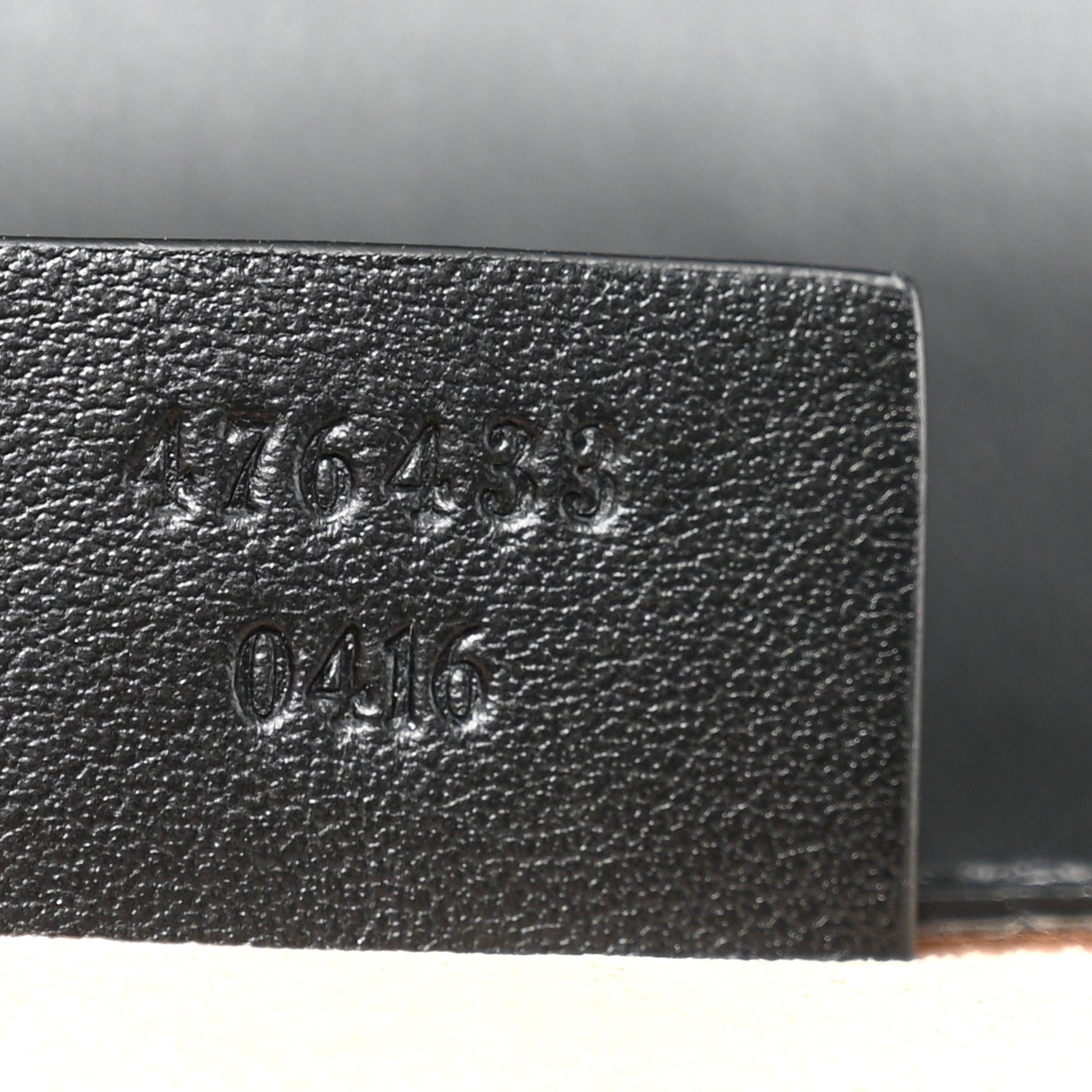 Gucci Calfskin Matelasse Super Mini GG Marmont Shoulder Bag Black 7 of 10