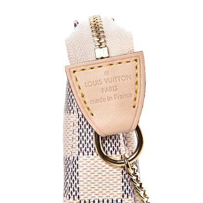 Louis Vuitton Damier Azur Mini Pochette Accessories 7 of 10