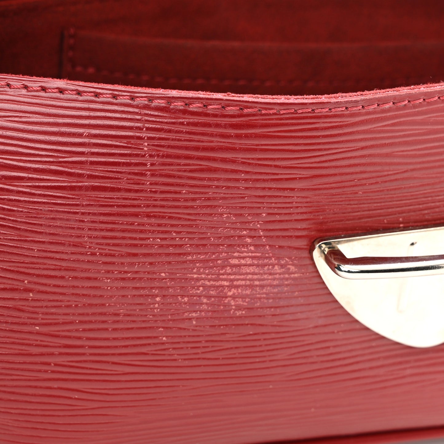 Epi Montaigne Clutch Red
