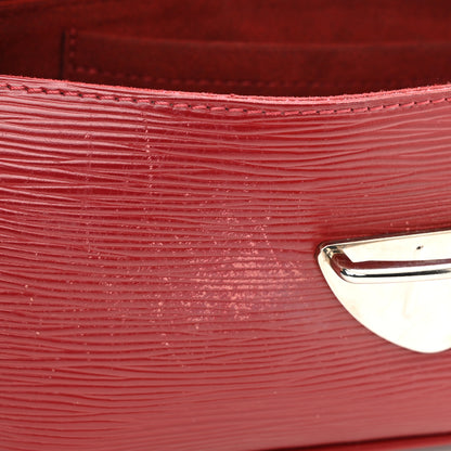 Louis Vuitton Epi Montaigne Clutch Red 9 of 11