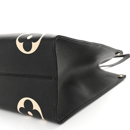 Louis Vuitton Empreinte Monogram Giant Onthego GM Black Beige 9 of 9