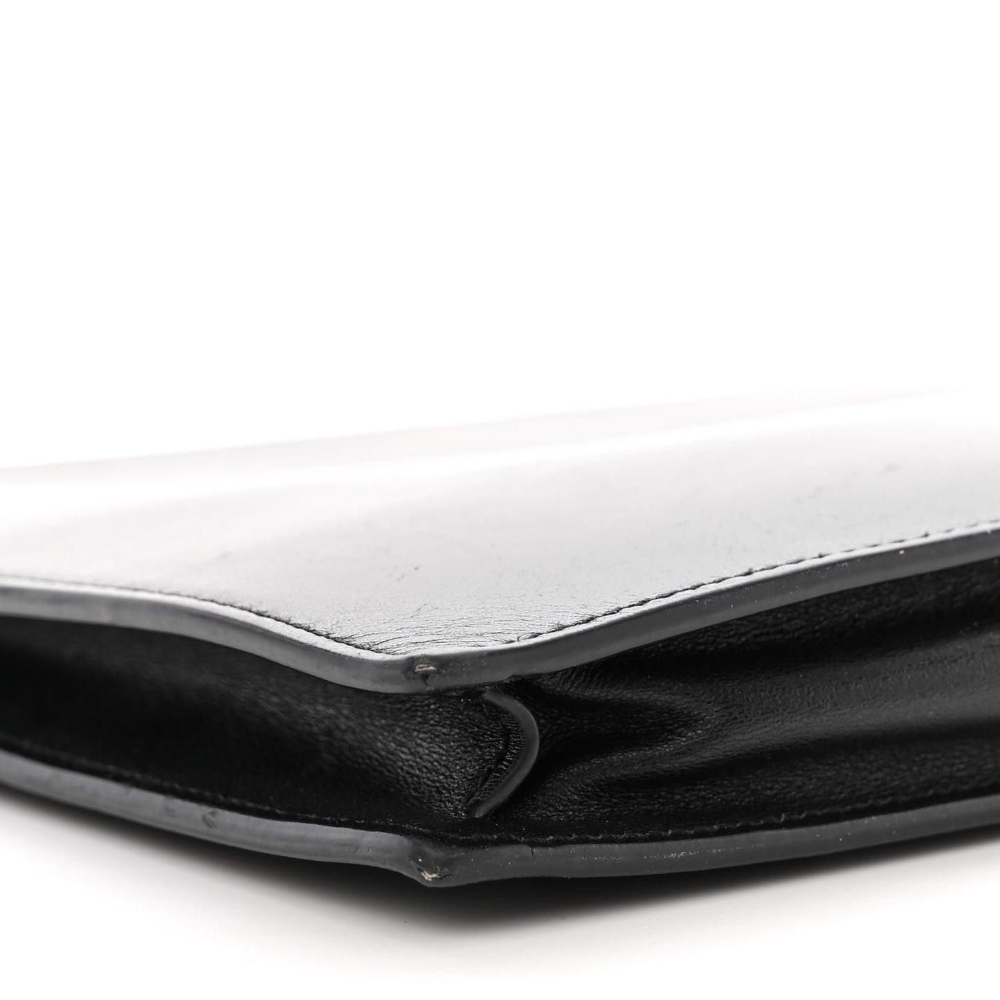 Calfskin Clutch Black
