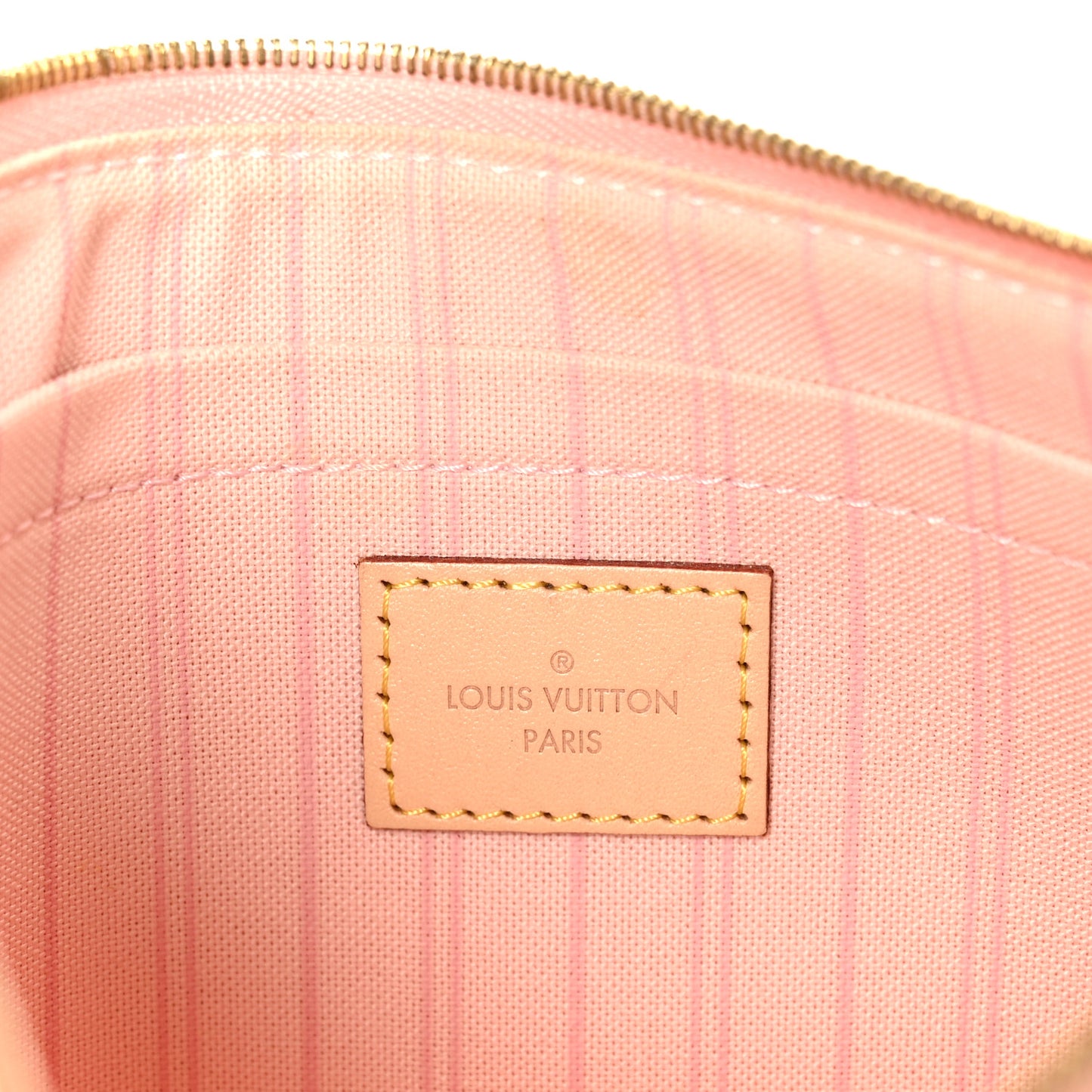Damier Azur Neverfull MM GM Pochette Rose Ballerine