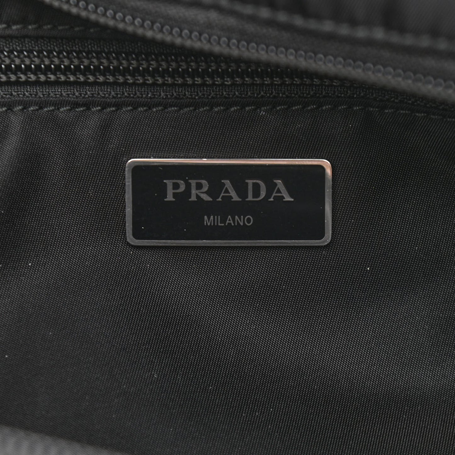 Tessuto Nylon Belt Bag Black