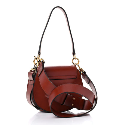 Chloe Calfskin Small Tess Bag Sepia Brown 3 of 10