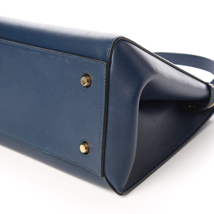 Celine Smooth Calfskin Medium Edge Shoulder Bag Deepsea 10 of 16