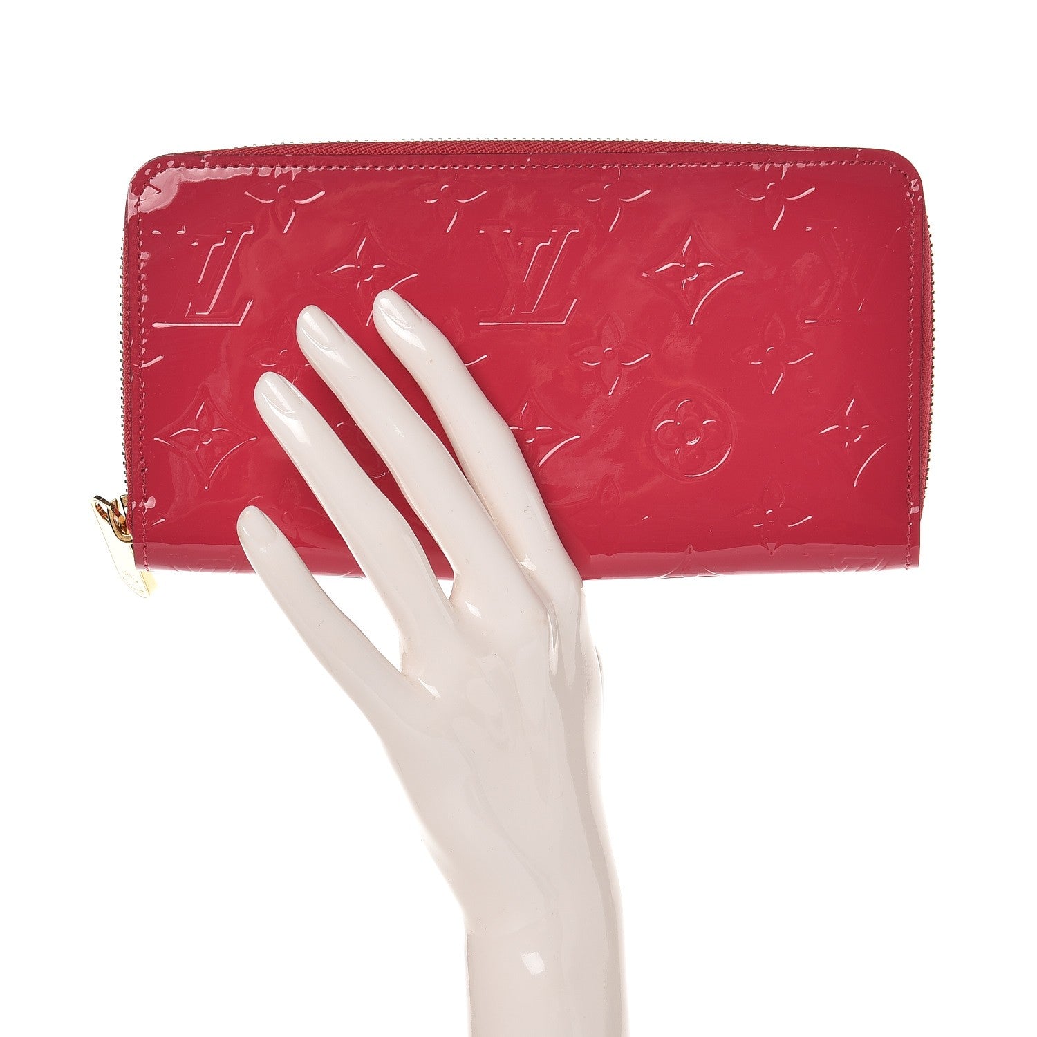 Louis Vuitton Vernis Zippy Wallet Freesia 2 of 6