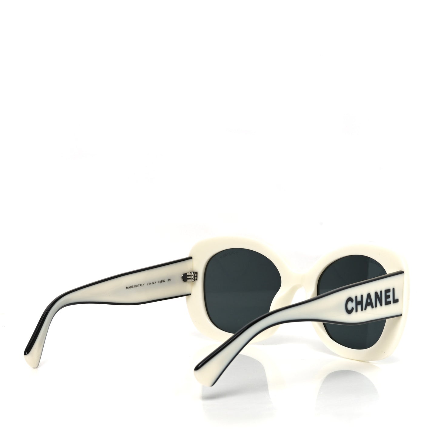 Acetate Sunglasses 71414A White