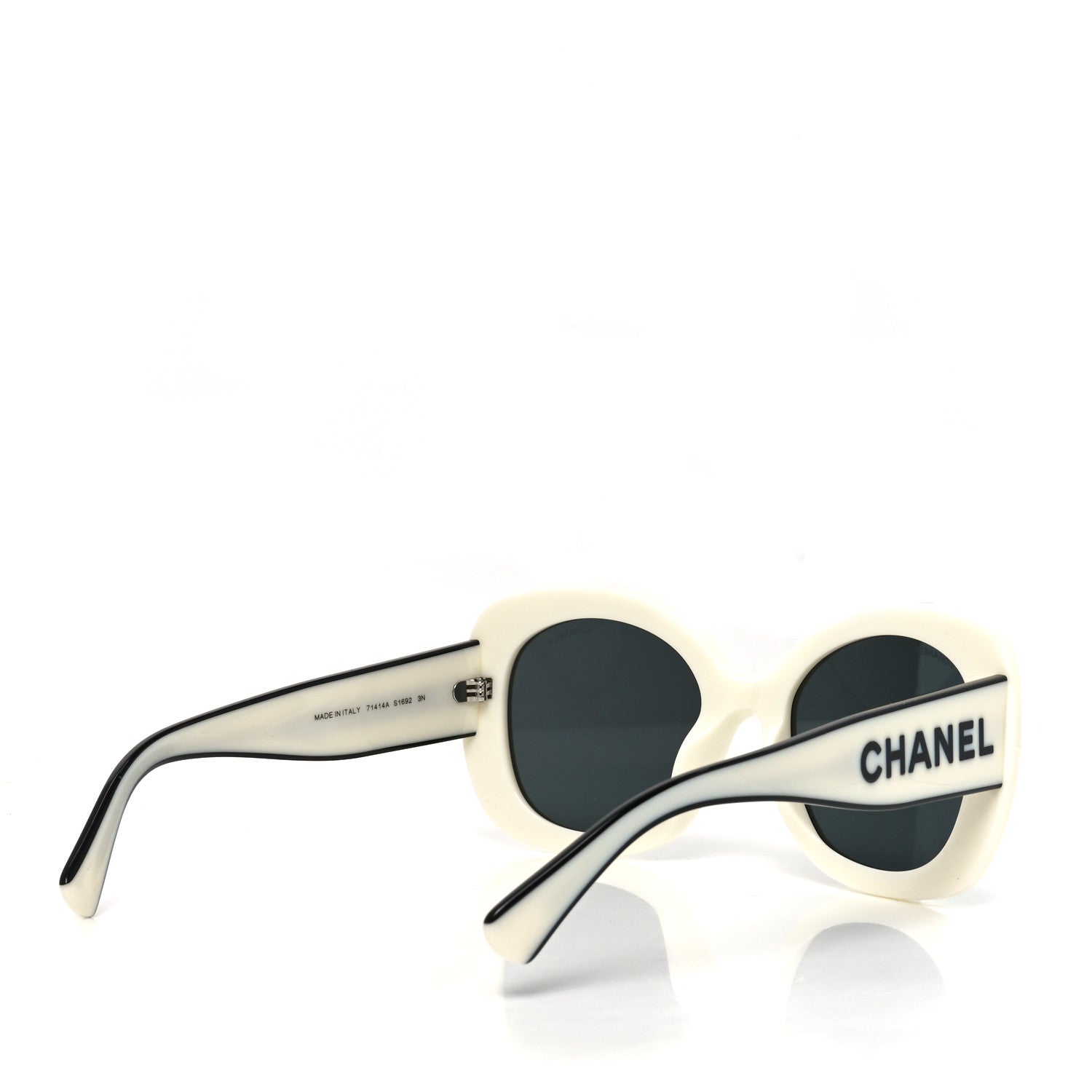 Chanel Acetate Sunglasses 71414A White 4 of 7