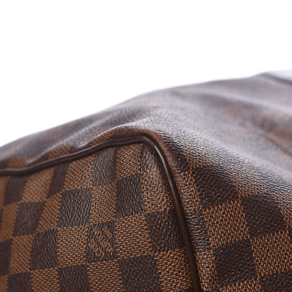 Louis Vuitton Damier Ebene Keepall Bandouliere 55 11 of 26