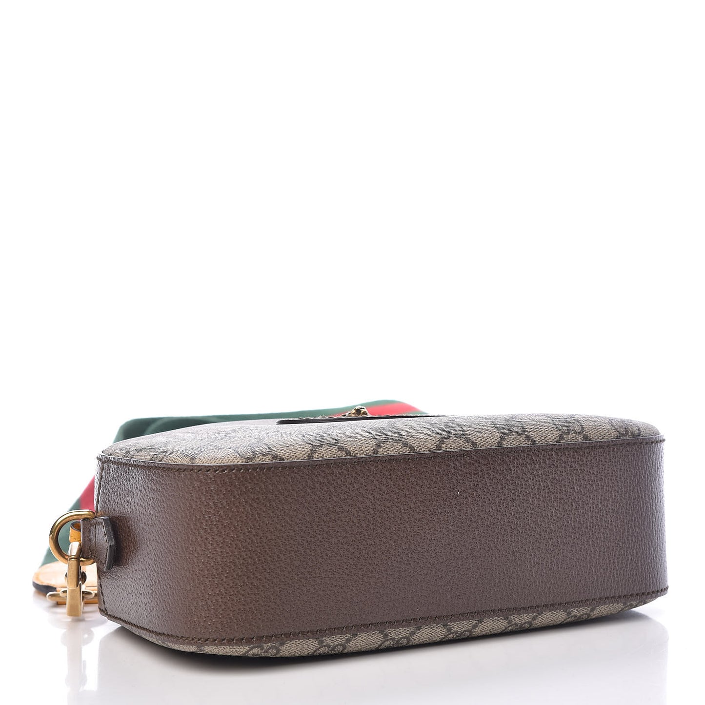 GG Supreme Monogram Web Neo Vintage Shoulder Bag Beige New Acero Crop