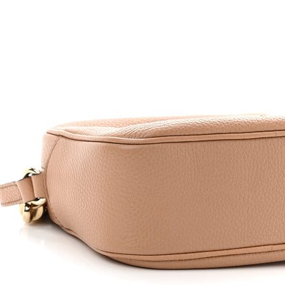 Gucci Pebbled Calfskin Small Soho Disco Bag Camelia 8 of 10