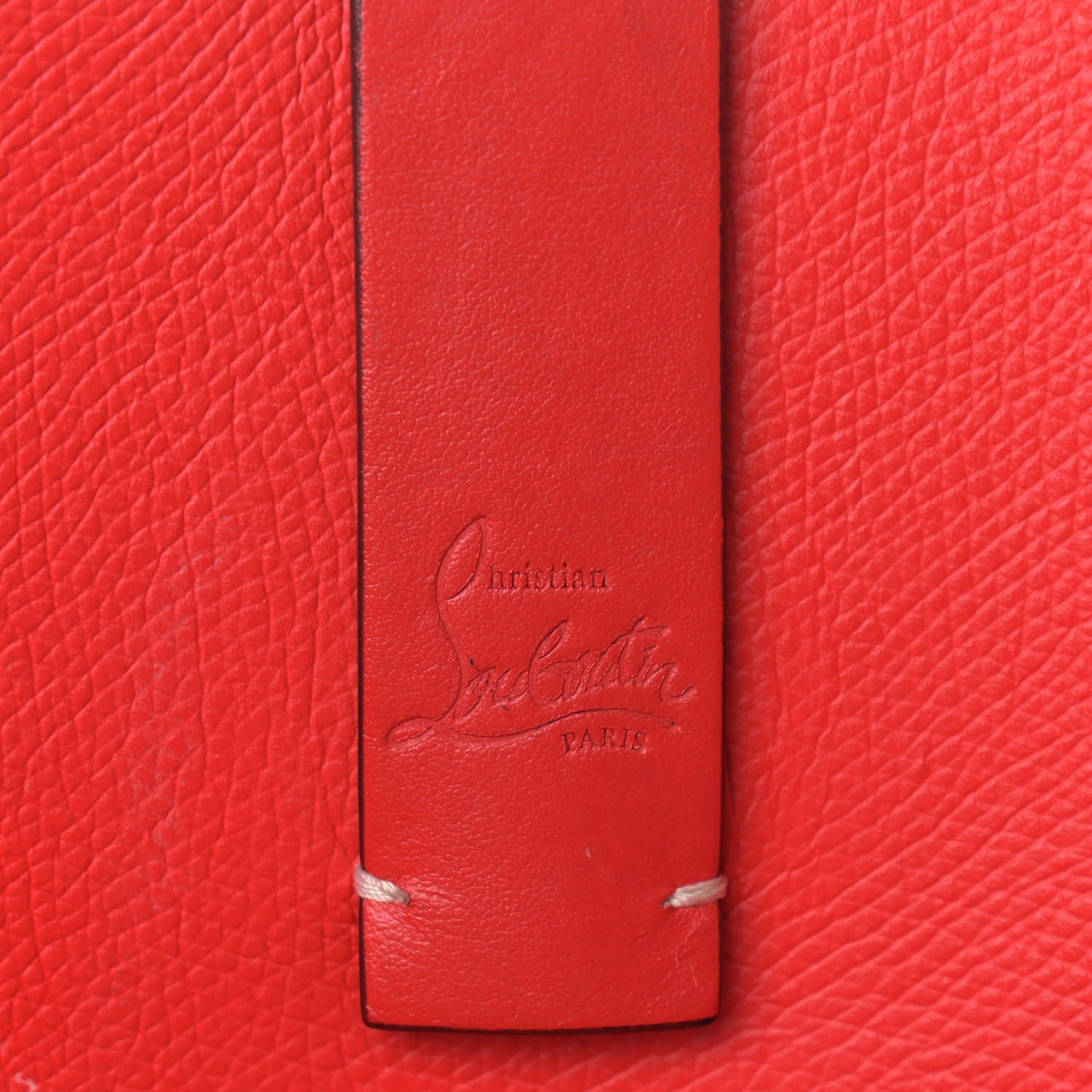 Calfskin PVC Love Spikes East West Cabata Tote Latte Multicolor