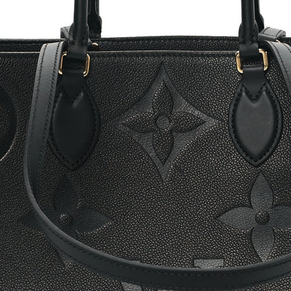 Louis Vuitton Empreinte Monogram Giant Onthego GM Black 7 of 12